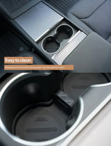 Console Armrest Storage Box Interior Organizer ABS Rubber Pad or Flocking