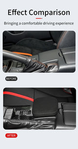 Memory Foam Armrest Mat for Toyota GR86 Subaru BRZ Car Interior Accessory GMUNI