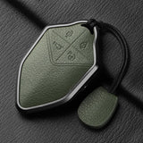 Metal and Leather Car Key Case Cover For Changan DEEPAL S7 SL03 2022 2023 2024 Car Key Case Protect Fob