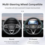 Breathable Leather Steering Wheel Cover for Chevrolet Cruze Car Interior Accessory Hocasen