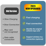 CarPlay Android Auto USB Retrofit Hub for Mazda 2 3 6 CX-5 CarPlay Retrofit Module LEXXSON