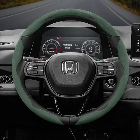 Segmented Suede Cover for Honda Civic Accord Fit Car Interior Accessory Hocasen