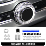 Rhinestone Start Button Trim for Volvo XC60 XC90 Car Interior Accessory LINGLUYANG