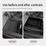 Smabee for Chevy Traverse/GMC Acadia/Buick Enclave 2024 2025 Central Armrest Storage Box Tidying Car Tray Organizer Accessory