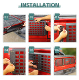 Tailgate Storage Rack for Colorado Canyon 2014-2022 Car Interior Accessory HEBE
