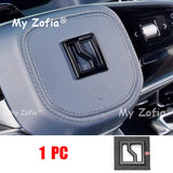 Car Black ABS Front Logo Car Tail Badge Cover Decor Sticker Frame Garnish Exterior Decoration Sticker | Car Accessory My Zofi
