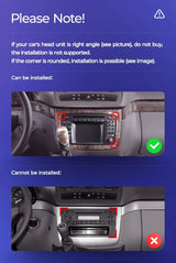 2K QLED Android 15 Head Unit for Mercedes-Benz W639 2003–2015