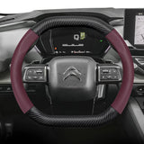 Citroen Breathable Carbon Fiber Leather Cover