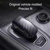 Carbon Fiber Gear Shift Knob Sticker for Zeekr 001 2024 - Protective, Decorative Cover Car Gear Shift Knob Sticker OEM