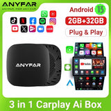 Android 13 AI Box Wireless CarPlay Android Auto Adapter CarPlay Adapter ANYFAR