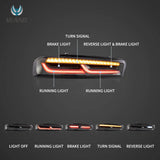 LED Tail Lights Sequential Signal for Chevy Camaro Car Interior Accessory Vland
