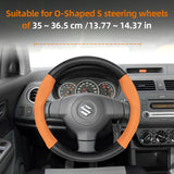 Breathable Carbon Fiber Leather Wheel for Suzuki