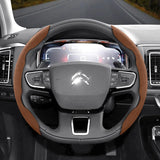 Anti-Slip Suede Buckle Cover for Citroen Vehicles