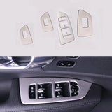 Door Lifter Panel Sticker for Volvo XC90 V90 Car Interior Accessory LINGLUYANG 4pcs 1 v90 2016-2025