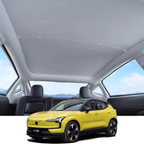 Front Windshield Sun Shade Curtain for Volvo EX30 Car Interior Accessory LINGLUYANG