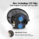 Super Bright LED Fog Lights for Toyota Hilux 2005-09 Car Interior Accessory MAGIC COLORM