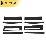 Modified Leather Door Sill Guard for Volvo S90 XC60 Car Interior Accessory LINGLUYANG xc60 2018-2025