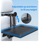 Magnetic Phone Mount Car Backseat Table with Universal Foldable Design