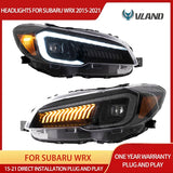Headlight Matrix Projector for Subaru WRX 15-21 Car Interior Accessory Vland