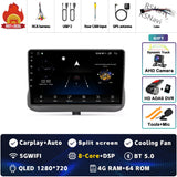 Android 15 Multimedia Navigation System for Toyota Corolla
