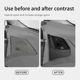 Honda Pilot 2023-2025 Dashboard Storage Tray Car Display Screen Rear Storage Box Tray Organizer Accessories Black Dashboard S