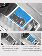 For Audi C8 A6 A7 S6 S7 (2019-2025) Sport Car Gear Shift Cover Panel Trim Sticker Car Interior Accessory OEM