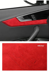 Alcantara Car Interior Door Panel Trim Sticker for Audi A4 A4L S4 Q5L A5 S5 Q5 Q7