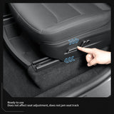 Under Seat Storage Box for Tesla Model Y Launch 2025 Juniper Car Organizer Case Drawer Tray Accessories
