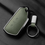 Goatskin Car Key Case Cover for Volkswagen Golf 8 MK8 ID.3 ID.4 Cupra Skoda Octavia A8 SEAT Leon MK4 2020 2021 Formentor Tarraco