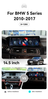 14.9-inch Android 13 Head Unit for BMW 5 Series 2010–2017 Android Head Unit Aotsr