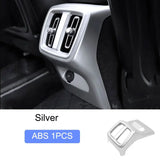 Carbon Fiber Interior Trim Kit for Volvo XC40 Car Interior Accessory LINGLUYANG silvery 2