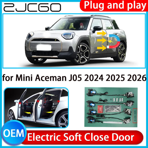 Electric Soft Close Door Kit for Mini Aceman J05 2024-2026 Car Interior Accessory ZJCGO Default Title