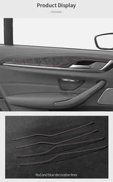 For Tesla Model 3 (2023-) / Model Y (2025-) Car Reading Light Panel Trim Sticker Anti Scratch Carbon Fiber Interior Accessories