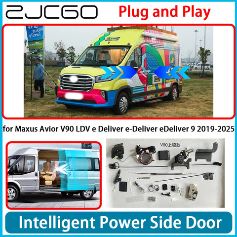 Automatic Electric Power Sliding Door Kit for Maxus V90 2019–2025 Car Interior Accessory ZJCGO