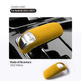 Gear Shift Knob Boot ABS Cover Trim Sticker for Audi A8 (2011-2017) Car Premium Interior Tuning Accessories