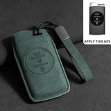 Car Key Case Shell for Chery Tiggo 8 Pro, 8plus, New 5, 7pro - Suede Car Keychain