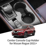 Central Console Water Cup Holder for Nissan Rogue/X-trail T33 2021-2026 Car Interior Accessories Cup Storage Case TPE Car Int