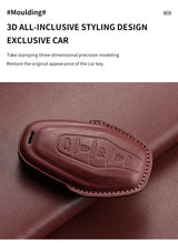 Leather Car Remote Key Case Cover For Chery Jetour X70 X70m X70plus X90plus X95pro X95 Plus Key Bag Protecter Keychain Shell