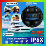 Marine Bluetooth MP3 Media Player for ATV UTV and Boat Marine Audio OEM