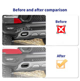 TPE Front Bumper Hook Cover for Dodge RAM TRX 2018 Car Interior Accessory HEBE