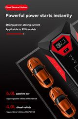 Portable Car Jump Starter Power Bank Car Booster Charger for Petrol Diesel Cars