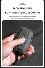 Car Key Case For Great Wall Haval Jolion 2022 H6 H7 H4 H9 F5 F7 F7X F7H H2S GMW Dargo Suede Car Keychain