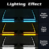 Dynamic LED DRL Turn Signal Light for Honda CR-V 2023 LED Ambient Light MAGIC COLORM