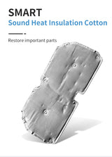 Engine Hood Sound Deadener for Smart 453 Car Interior Accessory OEM