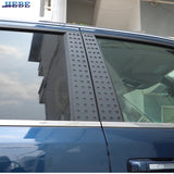 Window Cover Trim Black Aluminum for Dodge Ram 1500 Car Interior Accessory HEBE