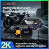 Dashcam 2K HD Waterproof for Universal Motorcycles