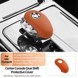 Leather Gear Shift Knob Cover For GAC Trumpchi M8/E9 Zongshi Series | Anti-Scratch Shifter Boot Protector Car Interior Accessory