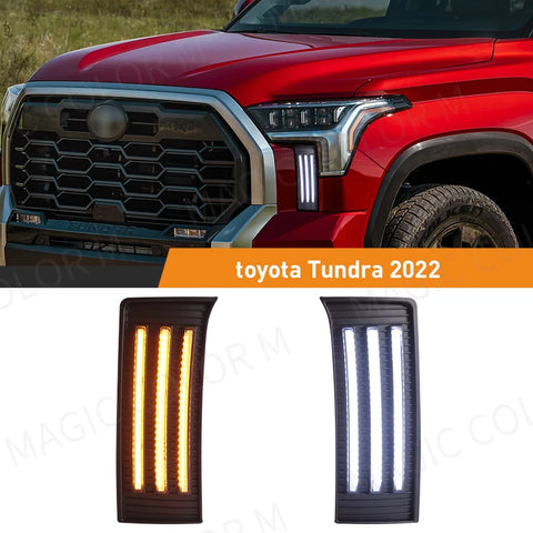 LED DRL Daytime Lights for Toyota Tundra 2022 2023 LED Ambient Light MAGIC COLORM