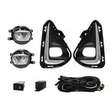 LED Fog Light Assembly Chrome for Corolla Axio 2018+ Car Interior Accessory MAGIC COLORM