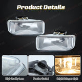 Halogen Fog Light Assembly for Chevy Silverado 2007-2015 LED Ambient Light MAGIC COLORM